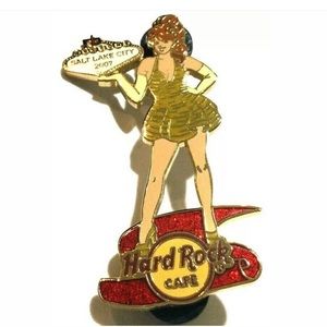 Hard Rock Café Pin Salt Lake City Girl Waitress